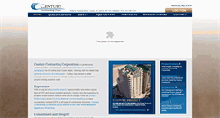 Desktop Screenshot of centurycontractingcorp.com